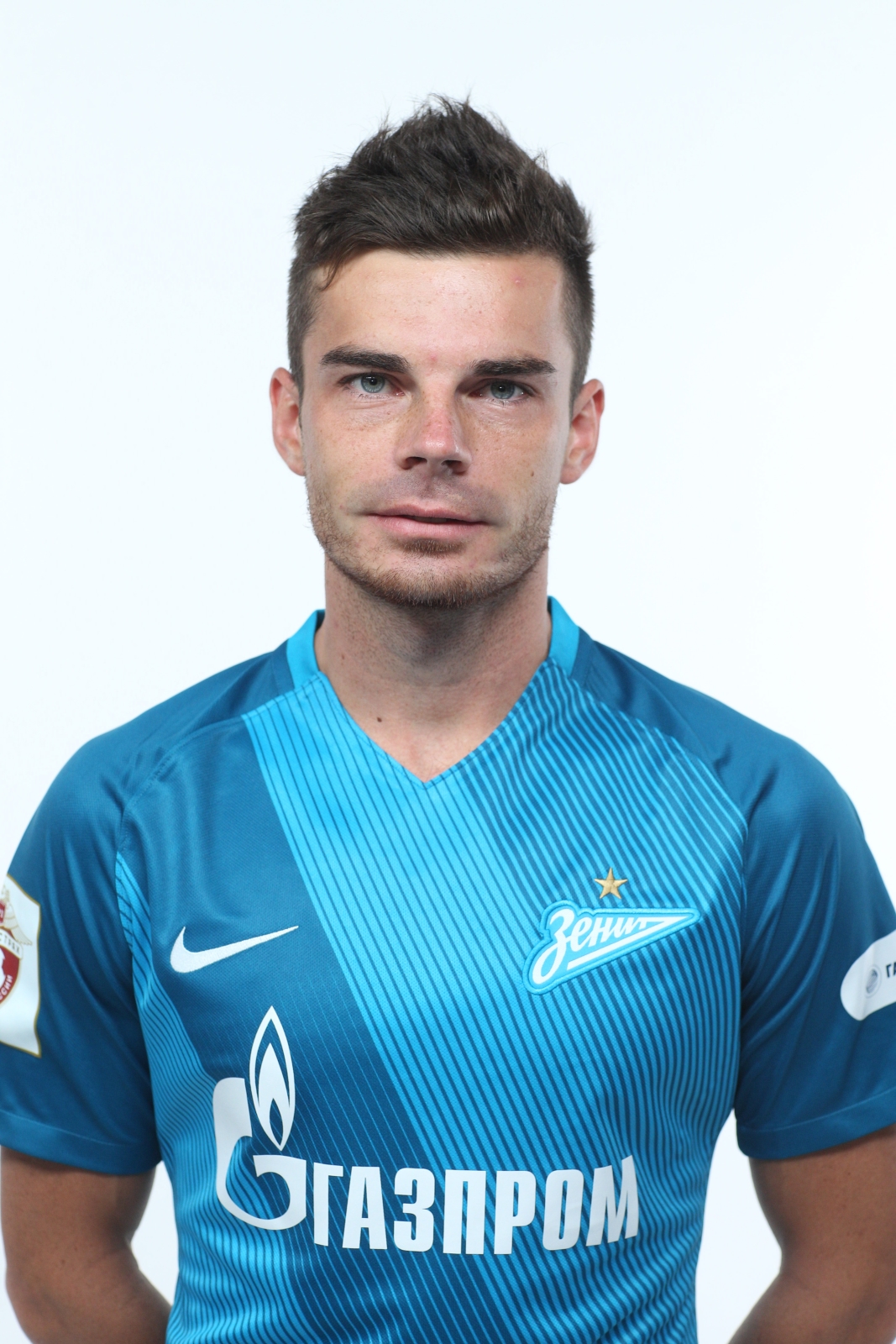 Фотосессия футболистов и тренеров основного состава ФК «Зенит» сезона 2016/2017