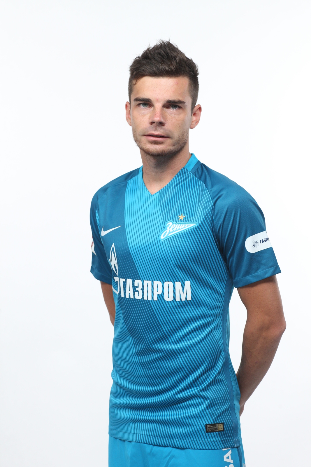 Фотосессия футболистов и тренеров основного состава ФК «Зенит» сезона 2016/2017