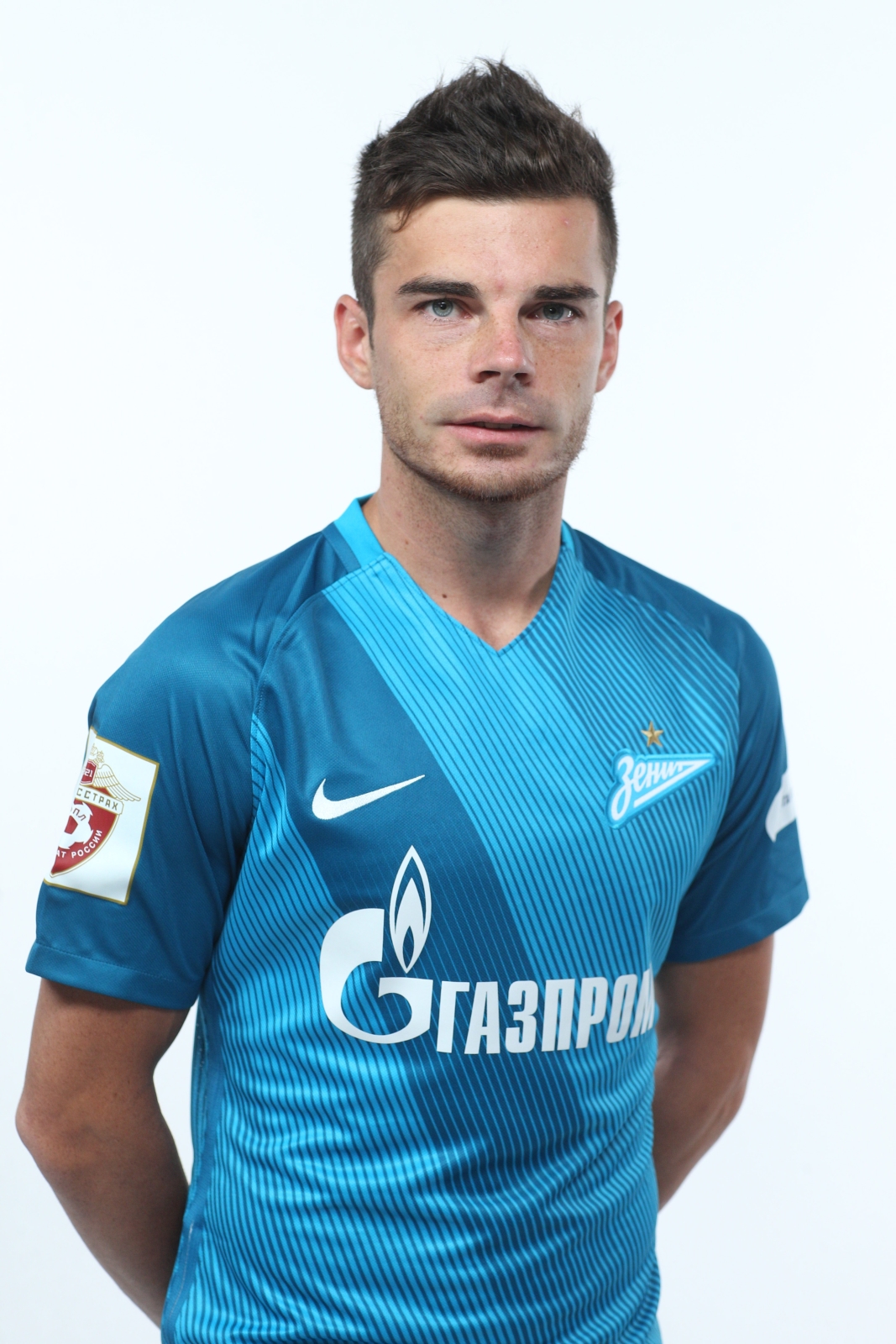 Фотосессия футболистов и тренеров основного состава ФК «Зенит» сезона 2016/2017