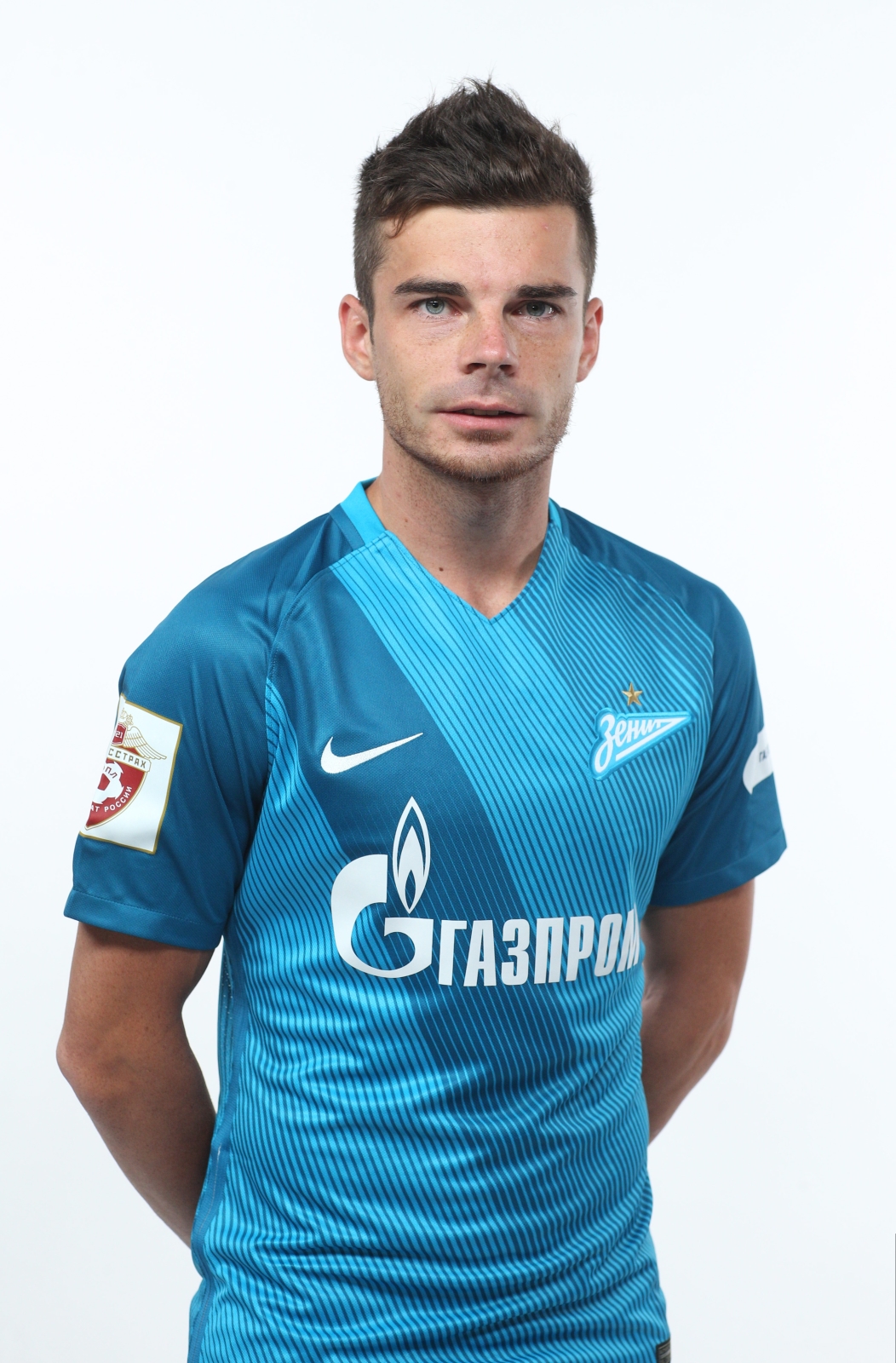 Фотосессия футболистов и тренеров основного состава ФК «Зенит» сезона 2016/2017