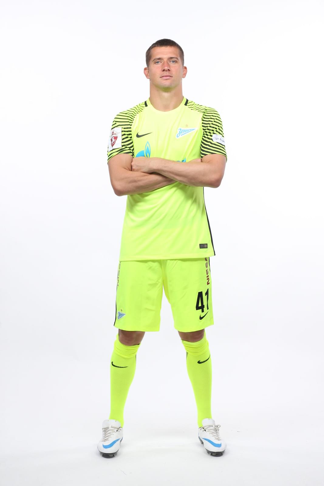 Фотосессия футболистов и тренеров основного состава ФК «Зенит» сезона 2016/2017