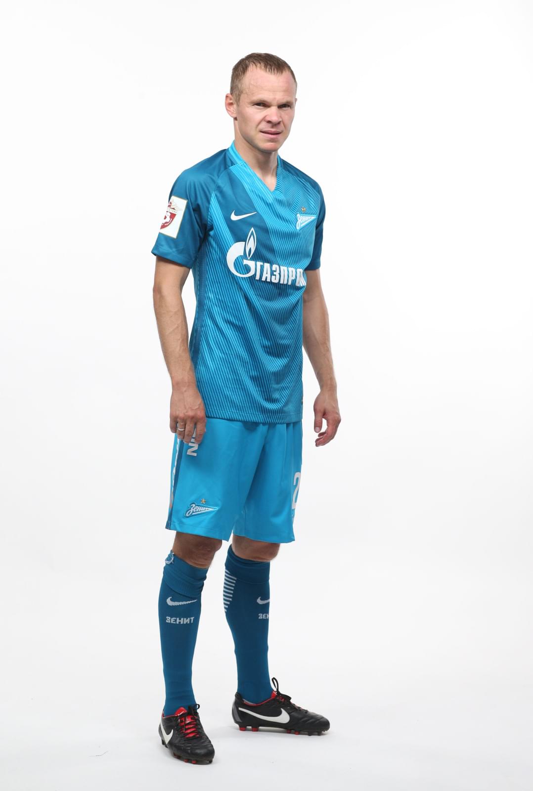 Фотосессия футболистов и тренеров основного состава ФК «Зенит» сезона 2016/2017