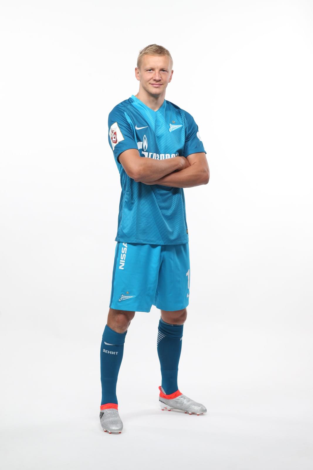 Фотосессия футболистов и тренеров основного состава ФК «Зенит» сезона 2016/2017