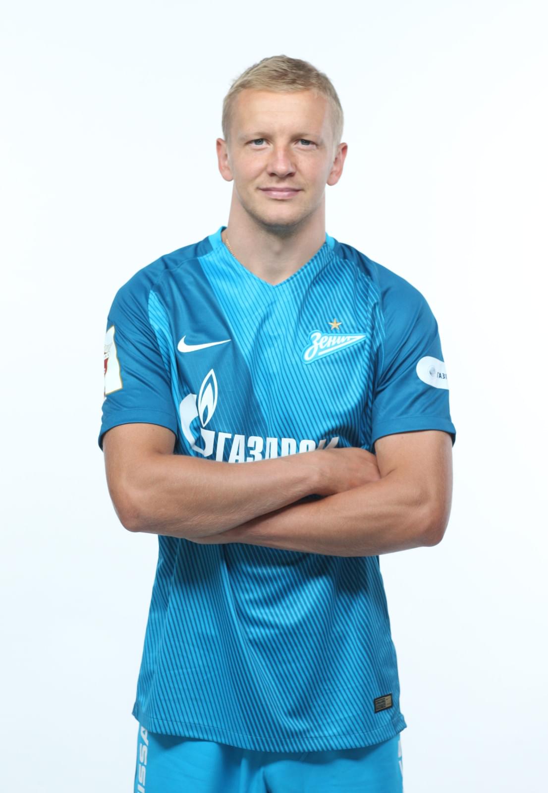 Фотосессия футболистов и тренеров основного состава ФК «Зенит» сезона 2016/2017