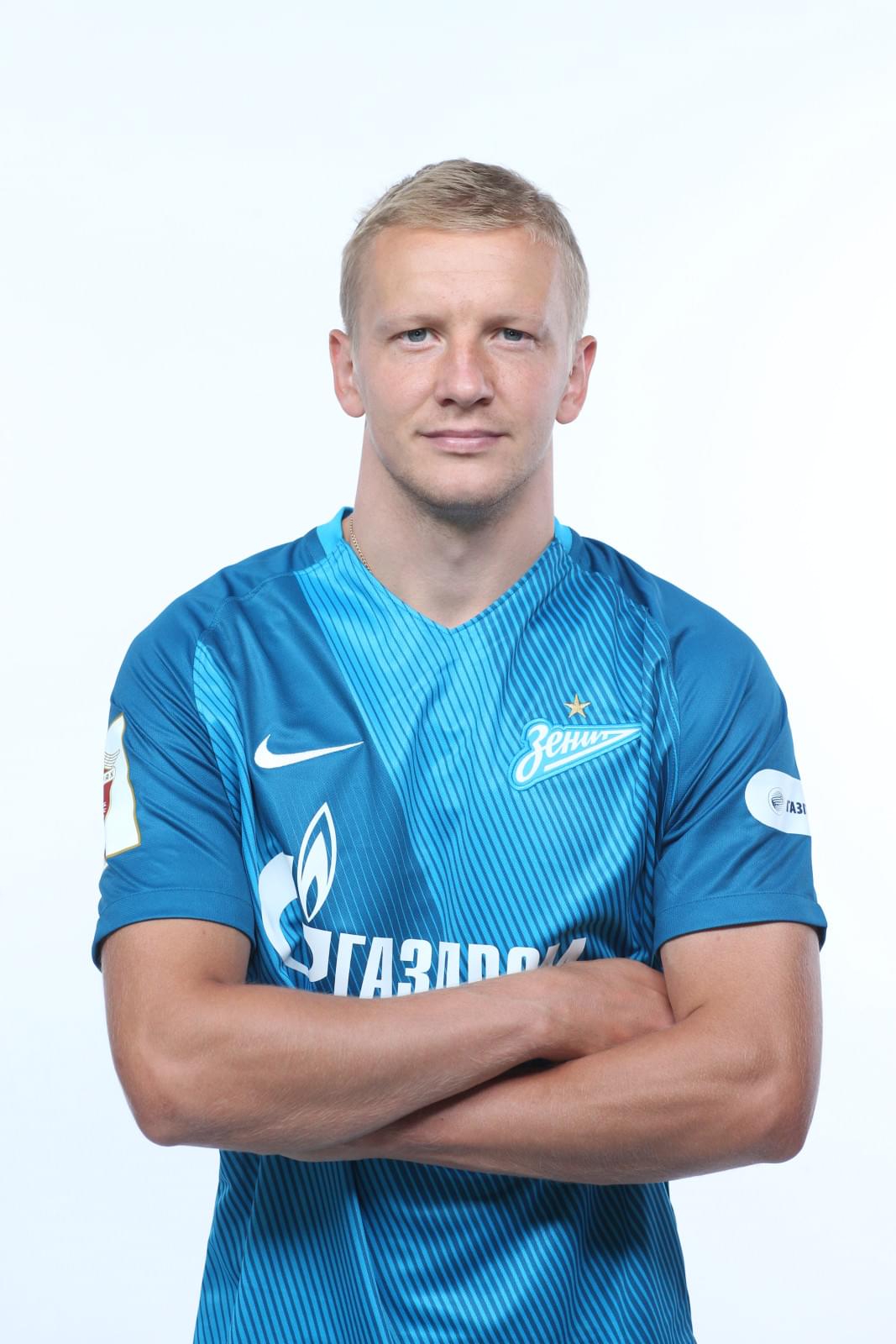 Фотосессия футболистов и тренеров основного состава ФК «Зенит» сезона 2016/2017