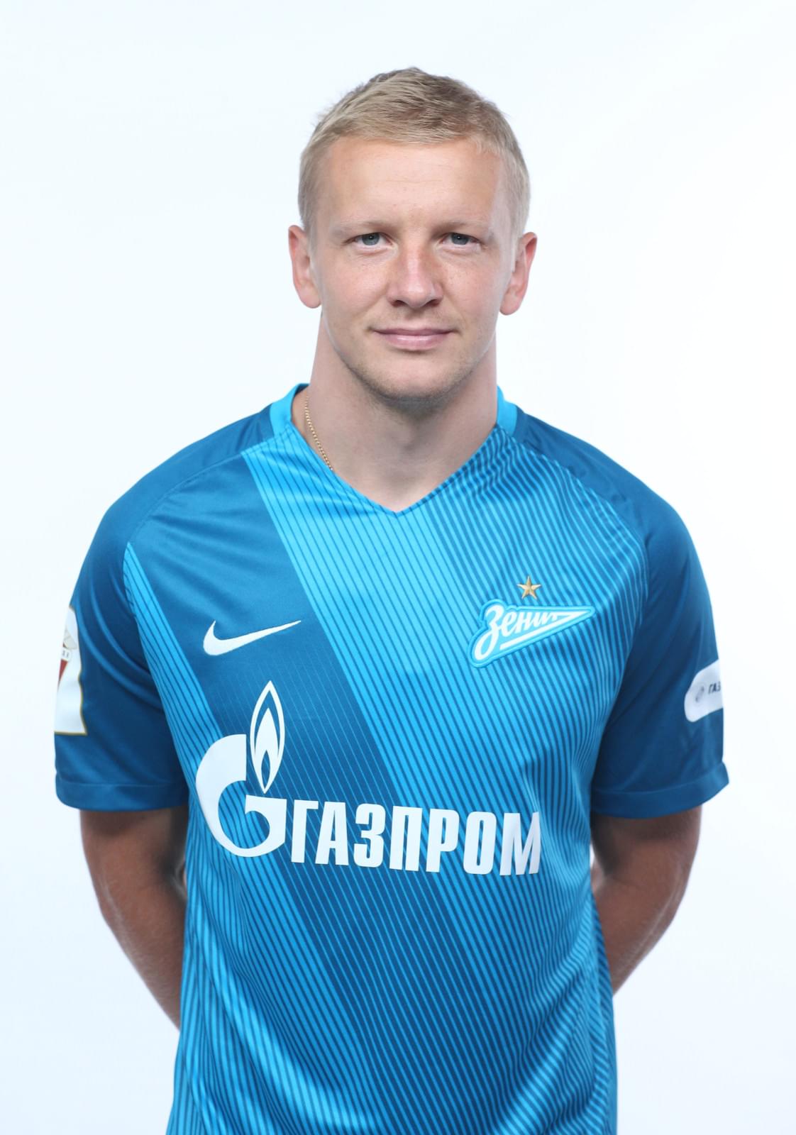 Фотосессия футболистов и тренеров основного состава ФК «Зенит» сезона 2016/2017