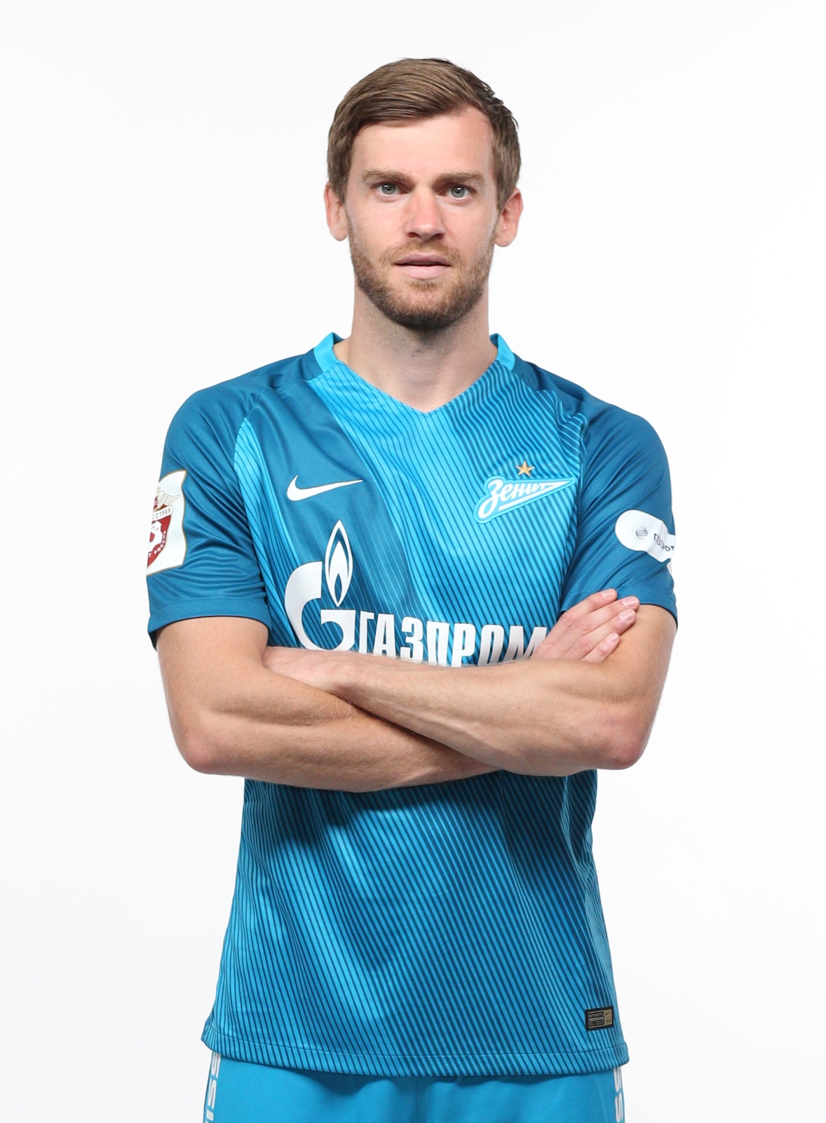 Фотосессия футболистов и тренеров основного состава ФК «Зенит» сезона 2016/2017