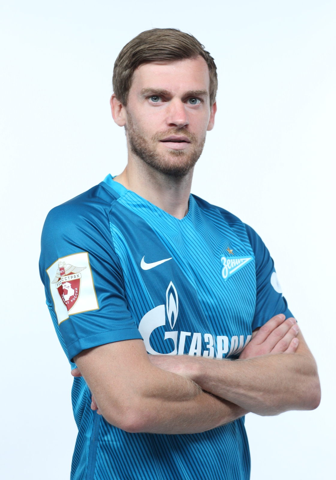 Фотосессия футболистов и тренеров основного состава ФК «Зенит» сезона 2016/2017