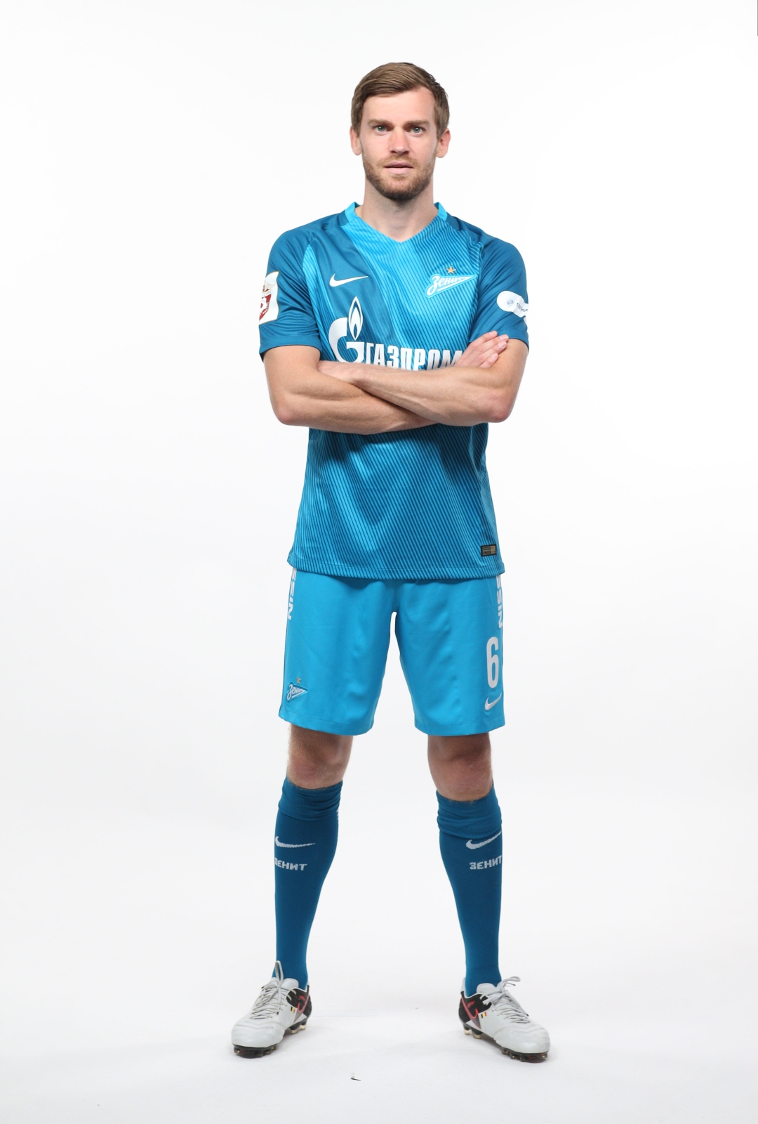 Фотосессия футболистов и тренеров основного состава ФК «Зенит» сезона 2016/2017