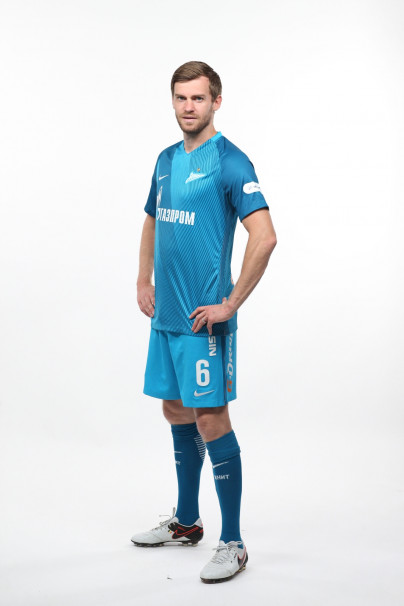 Фотосессия футболистов и тренеров основного состава ФК «Зенит» сезона 2016/2017