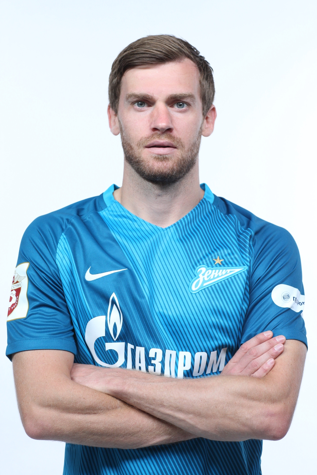 Фотосессия футболистов и тренеров основного состава ФК «Зенит» сезона 2016/2017