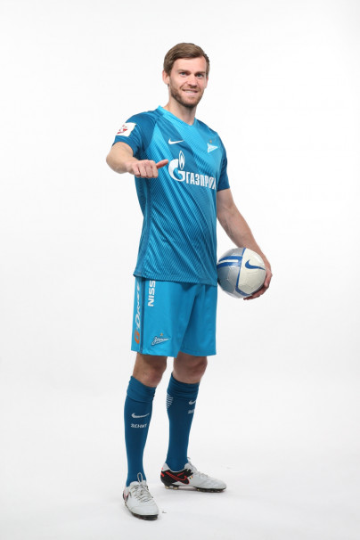 Фотосессия футболистов и тренеров основного состава ФК «Зенит» сезона 2016/2017