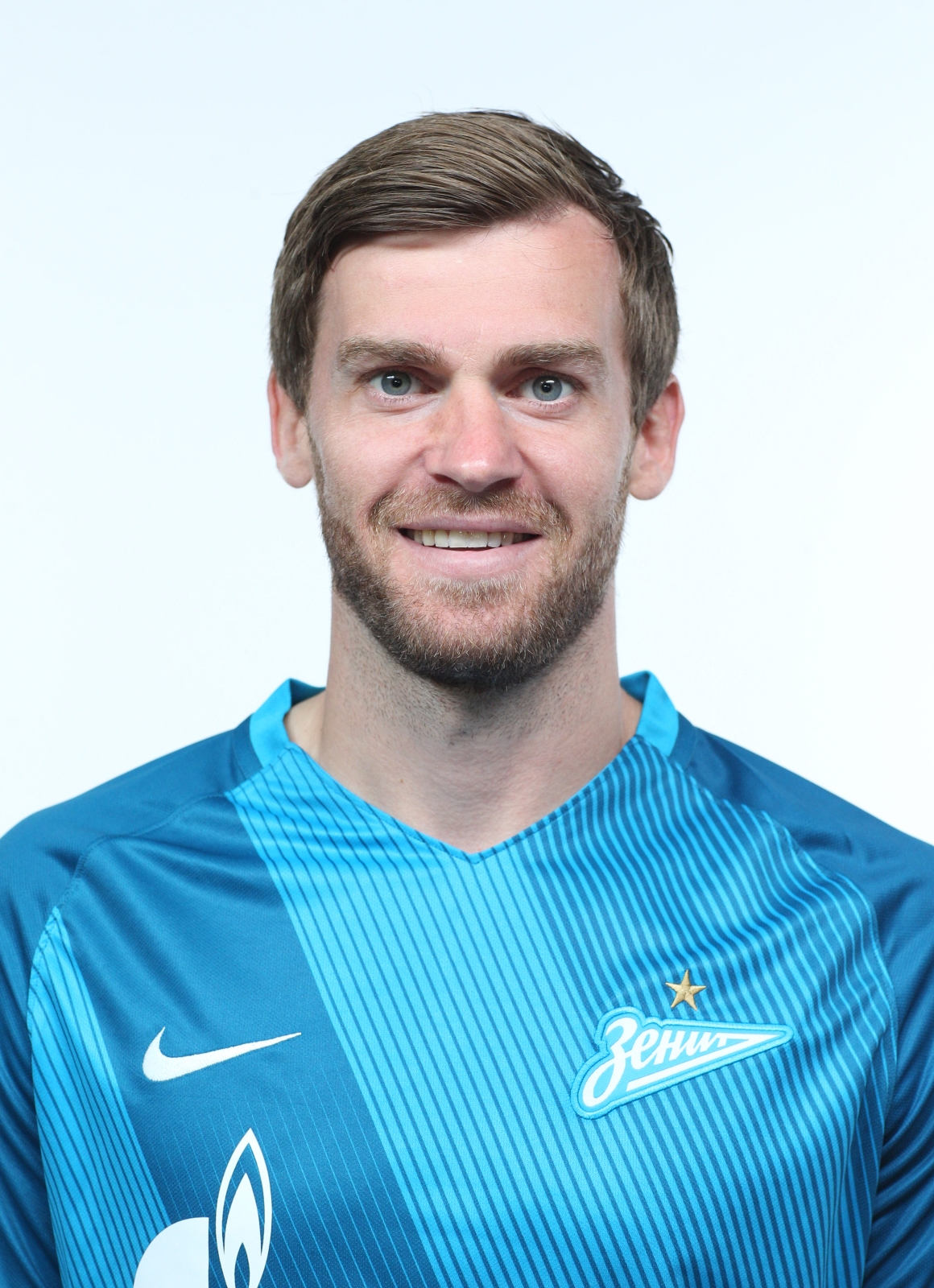 Фотосессия футболистов и тренеров основного состава ФК «Зенит» сезона 2016/2017