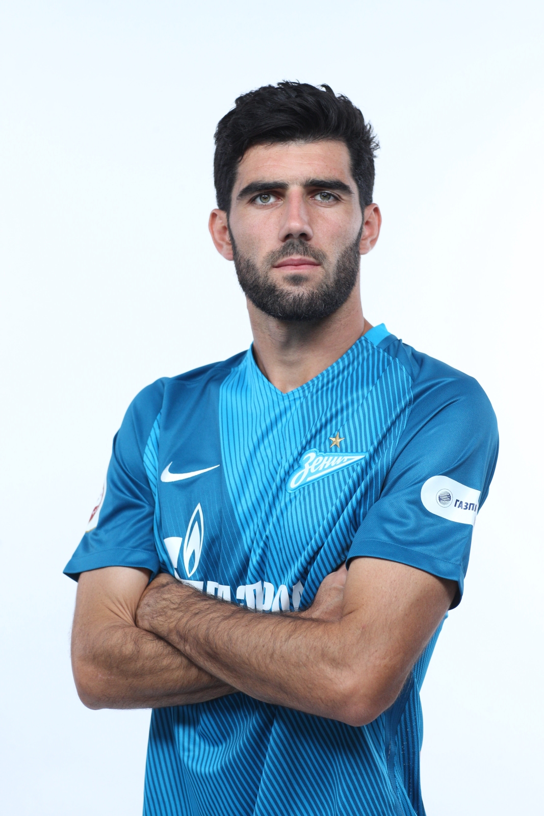 Фотосессия футболистов и тренеров основного состава ФК «Зенит» сезона 2016/2017