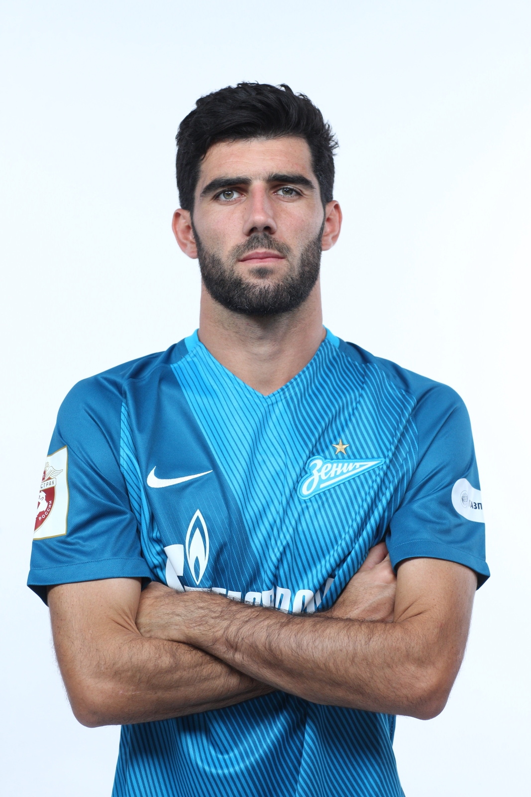 Фотосессия футболистов и тренеров основного состава ФК «Зенит» сезона 2016/2017