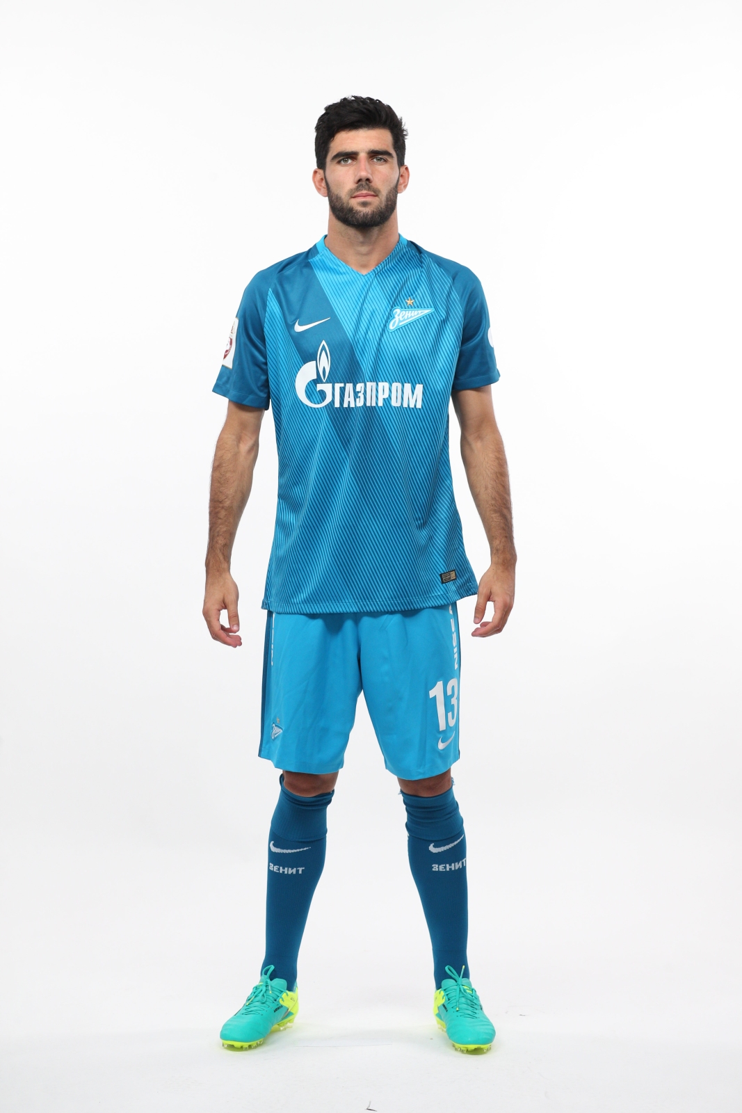 Фотосессия футболистов и тренеров основного состава ФК «Зенит» сезона 2016/2017