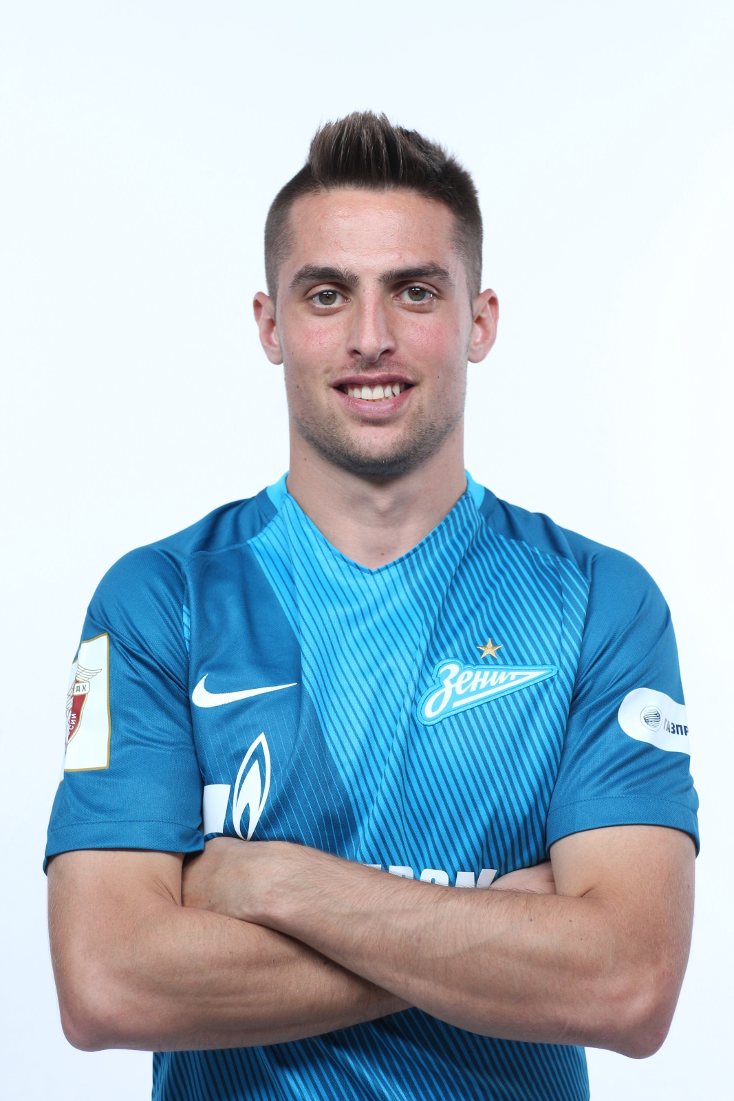 Фотосессия футболистов и тренеров основного состава ФК «Зенит» сезона 2016/2017