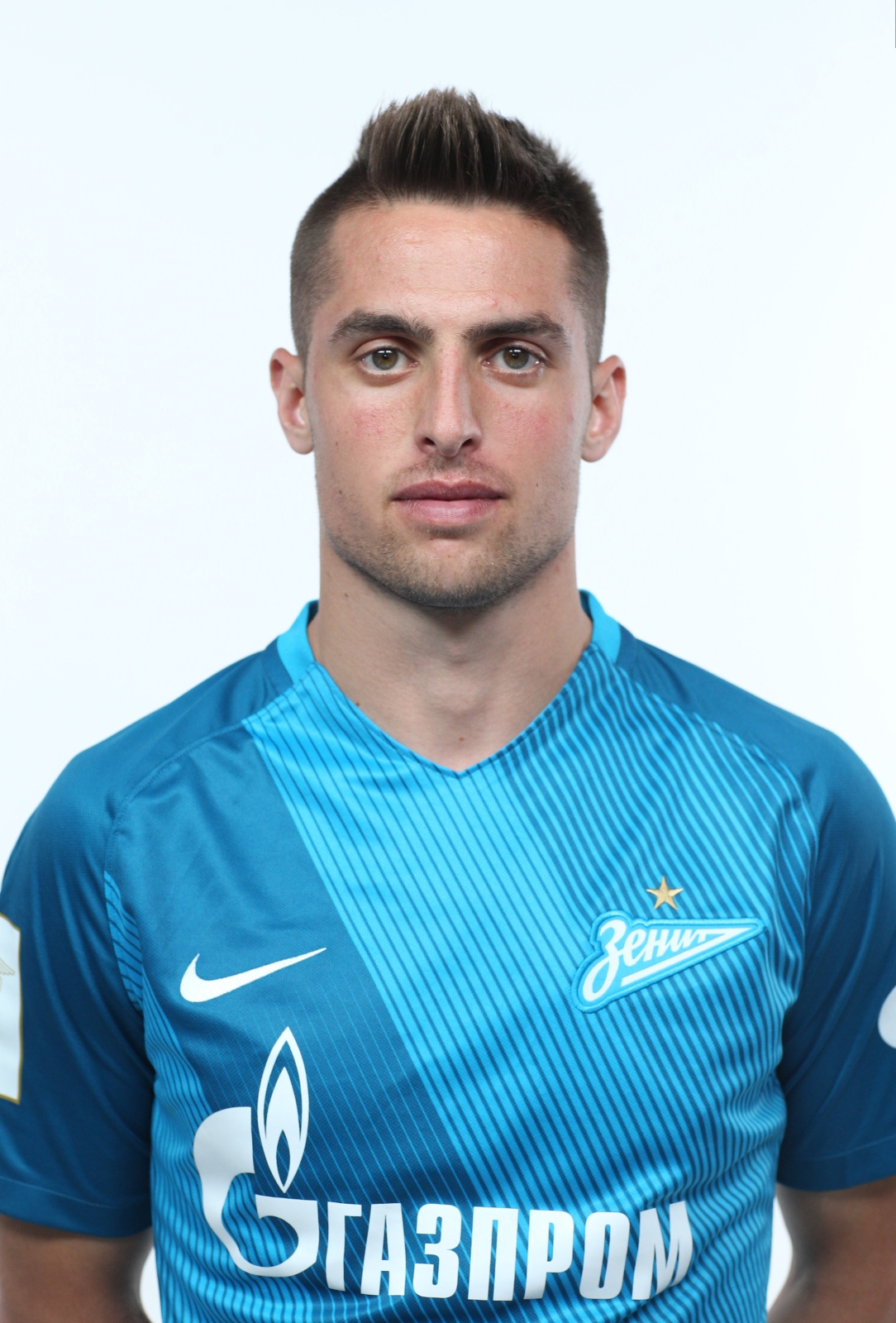 Фотосессия футболистов и тренеров основного состава ФК «Зенит» сезона 2016/2017