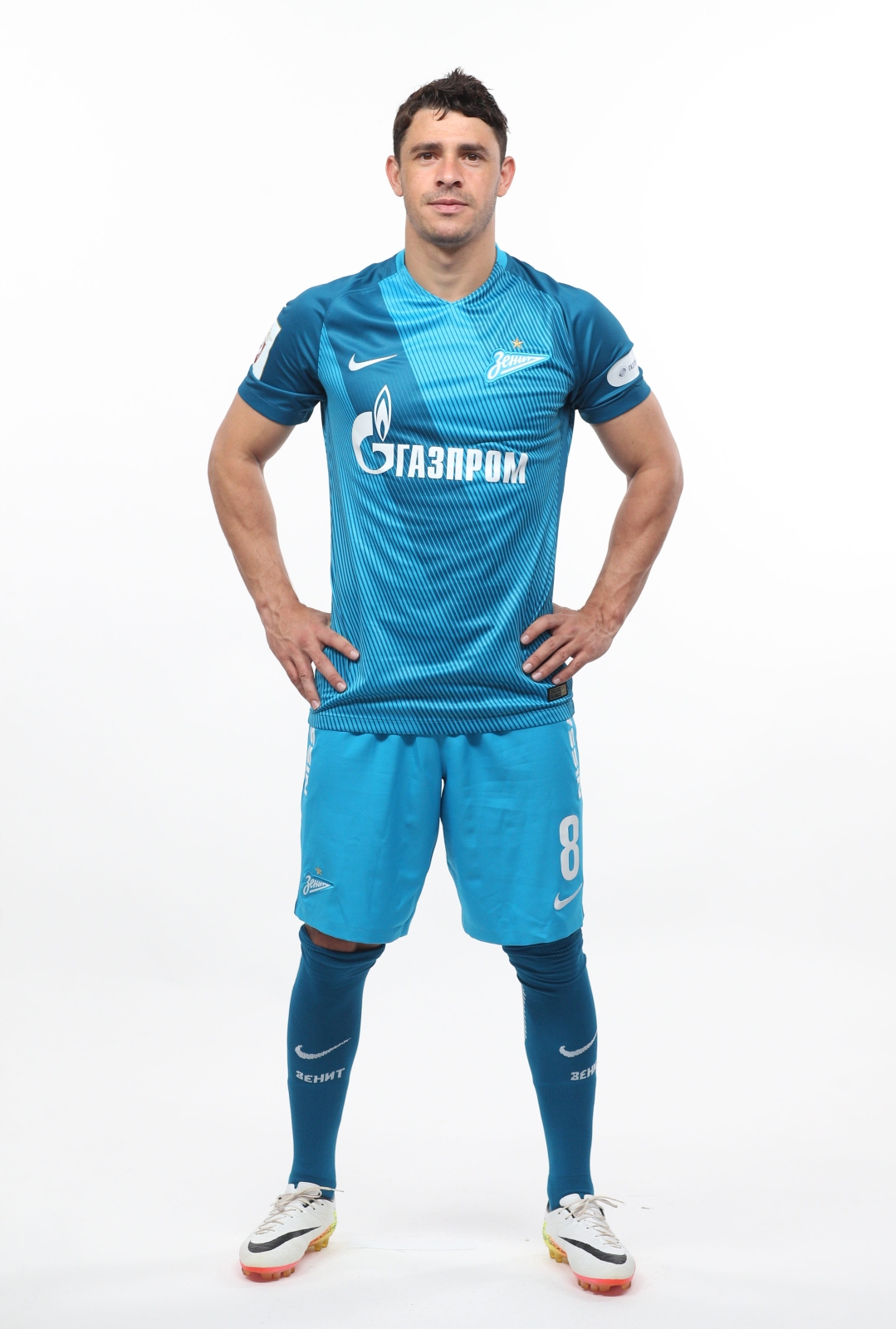 Фотосессия футболистов и тренеров основного состава ФК «Зенит» сезона 2016/2017