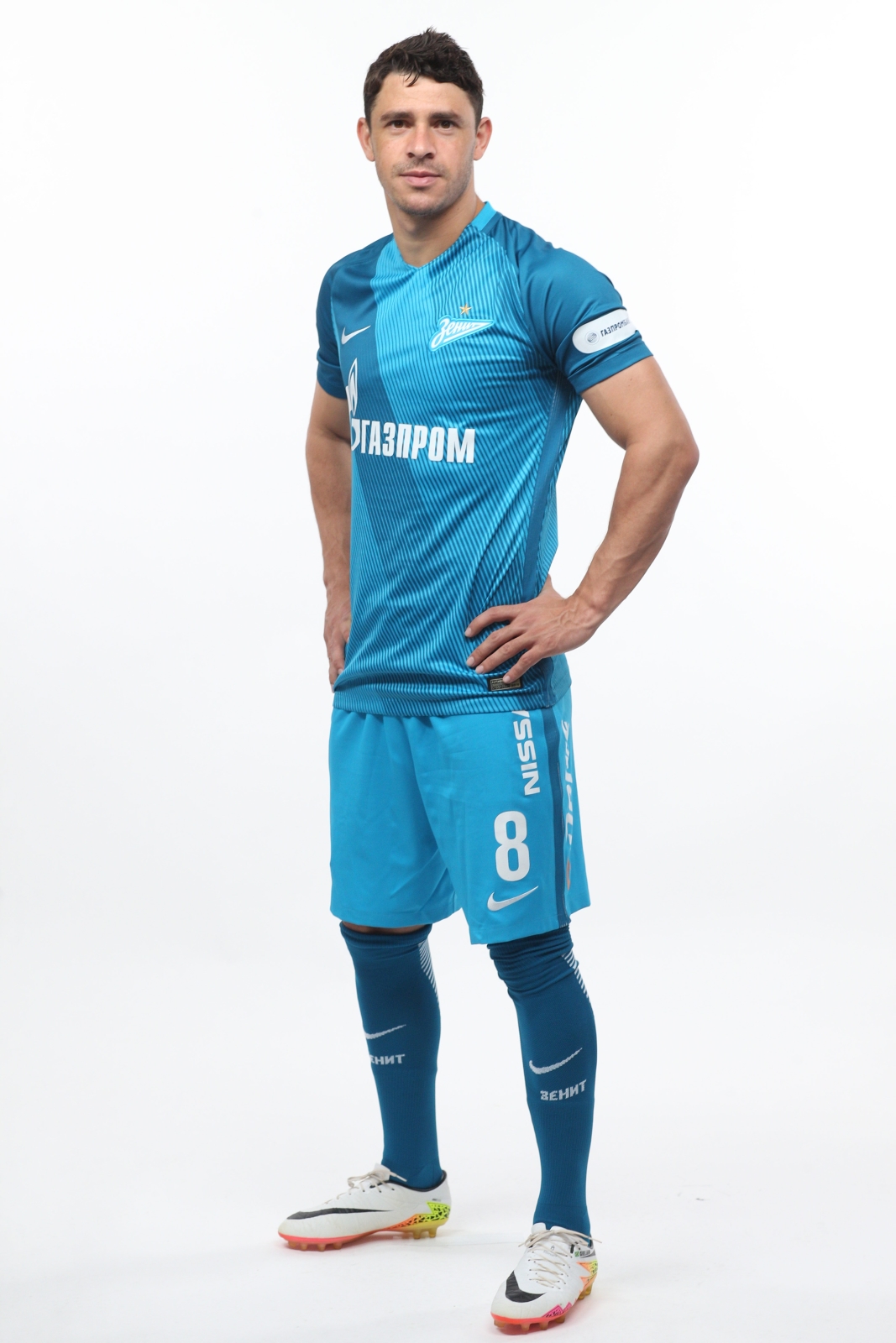 Фотосессия футболистов и тренеров основного состава ФК «Зенит» сезона 2016/2017