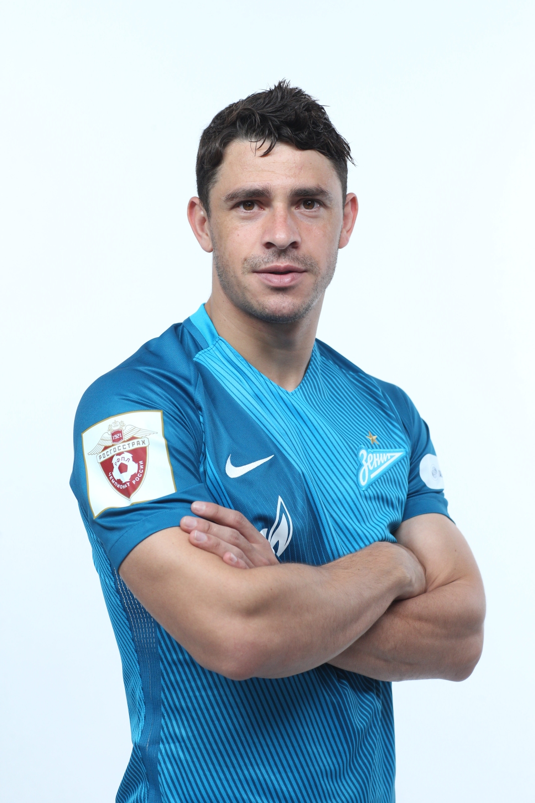 Фотосессия футболистов и тренеров основного состава ФК «Зенит» сезона 2016/2017