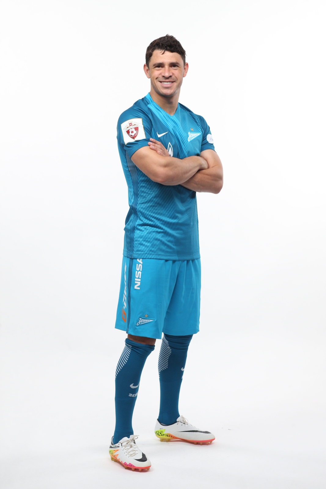 Фотосессия футболистов и тренеров основного состава ФК «Зенит» сезона 2016/2017