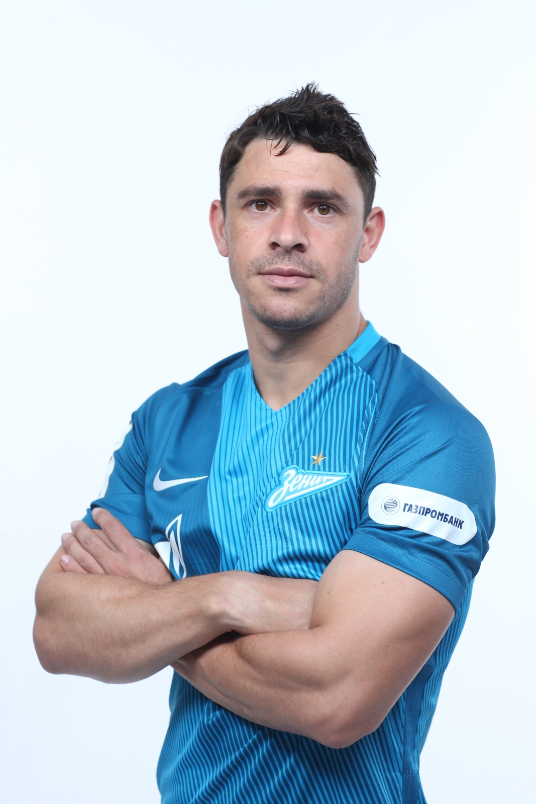 Фотосессия футболистов и тренеров основного состава ФК «Зенит» сезона 2016/2017