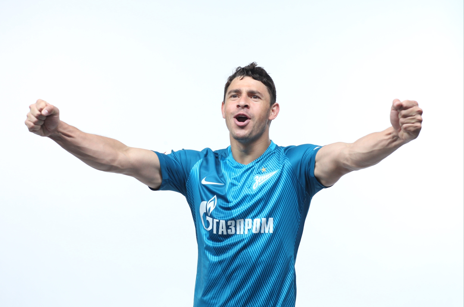 Фотосессия футболистов и тренеров основного состава ФК «Зенит» сезона 2016/2017