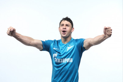 Фотосессия футболистов и тренеров основного состава ФК «Зенит» сезона 2016/2017