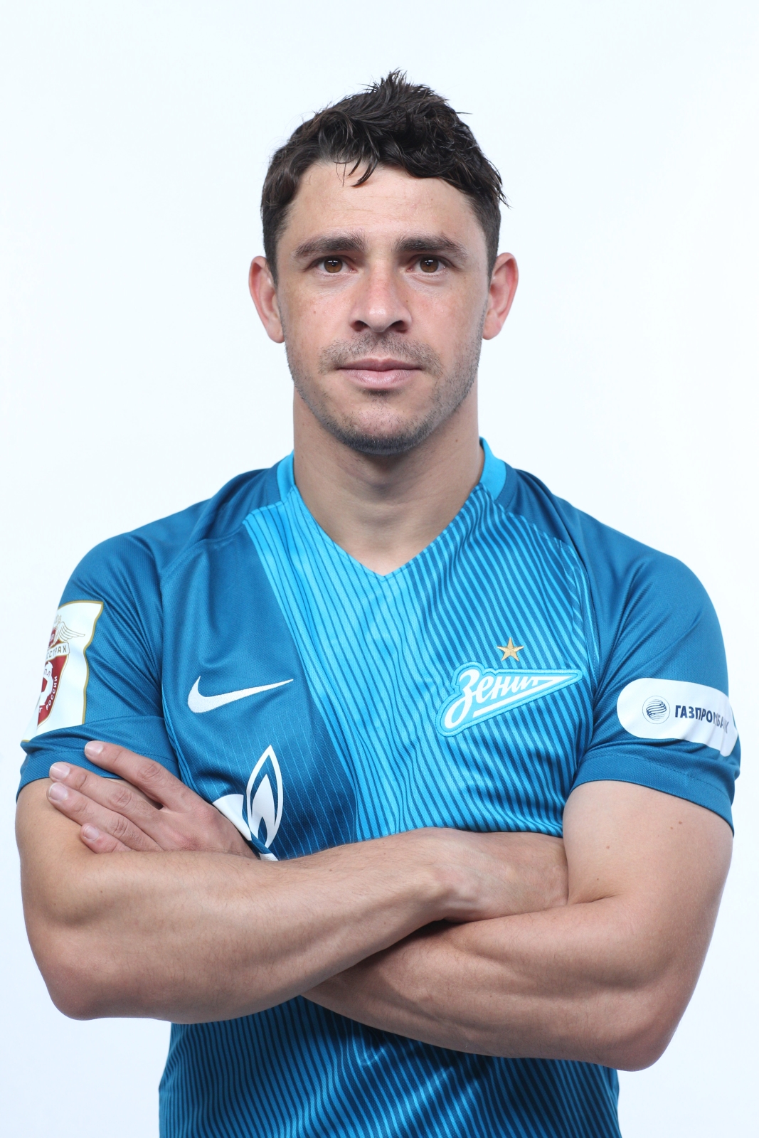 Фотосессия футболистов и тренеров основного состава ФК «Зенит» сезона 2016/2017