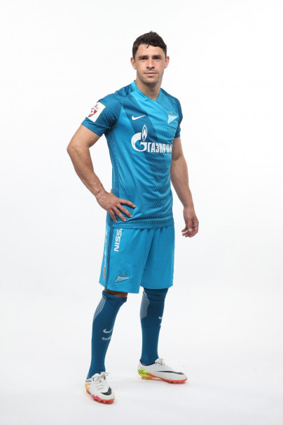 Фотосессия футболистов и тренеров основного состава ФК «Зенит» сезона 2016/2017