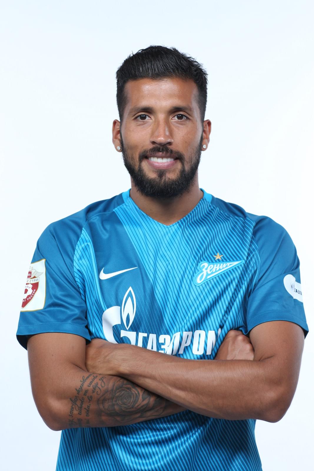 Фотосессия футболистов и тренеров основного состава ФК «Зенит» сезона 2016/2017