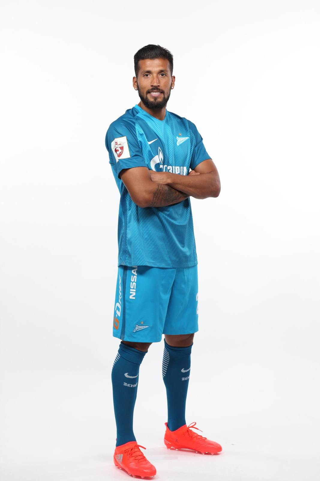 Фотосессия футболистов и тренеров основного состава ФК «Зенит» сезона 2016/2017