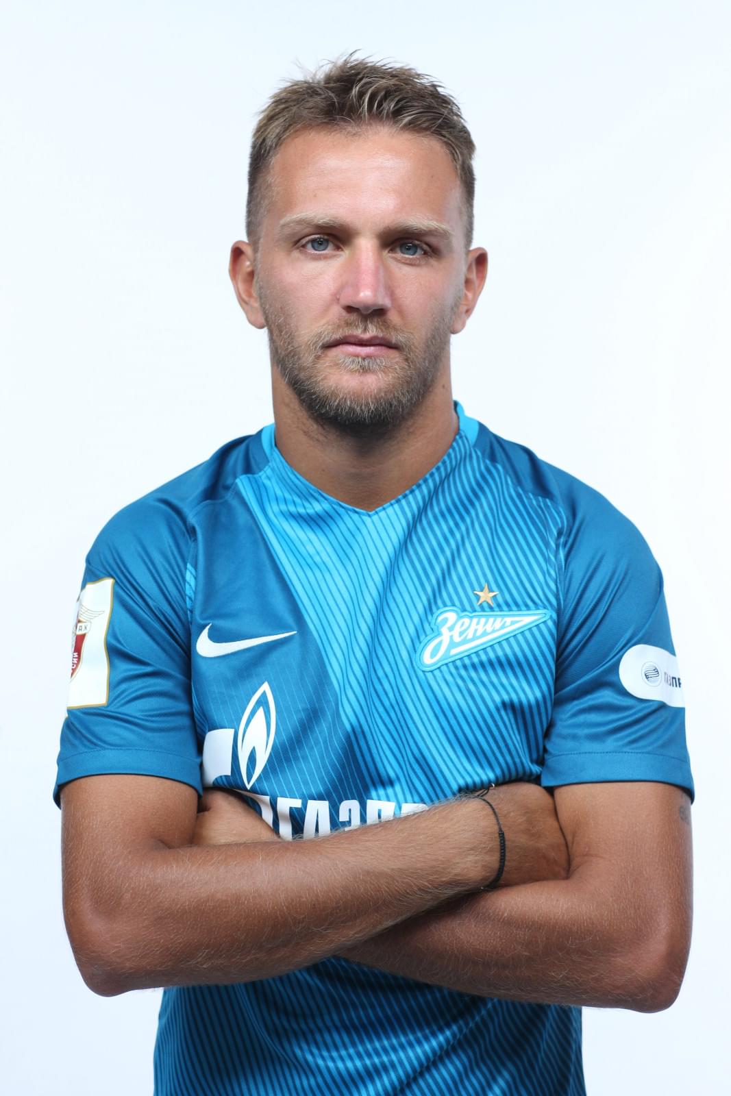 Фотосессия футболистов и тренеров основного состава ФК «Зенит» сезона 2016/2017