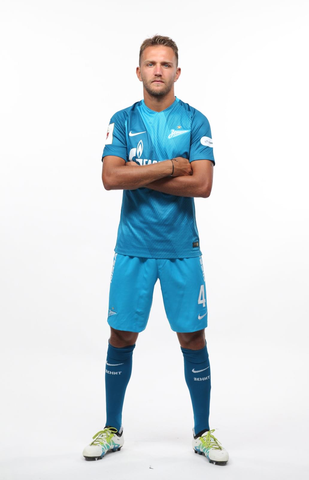 Фотосессия футболистов и тренеров основного состава ФК «Зенит» сезона 2016/2017