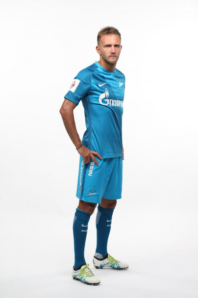 Фотосессия футболистов и тренеров основного состава ФК «Зенит» сезона 2016/2017