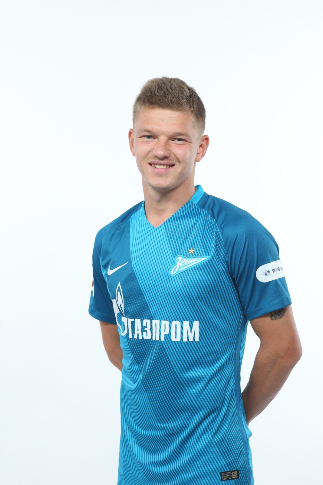 Фотосессия футболистов и тренеров основного состава ФК «Зенит» сезона 2016/2017