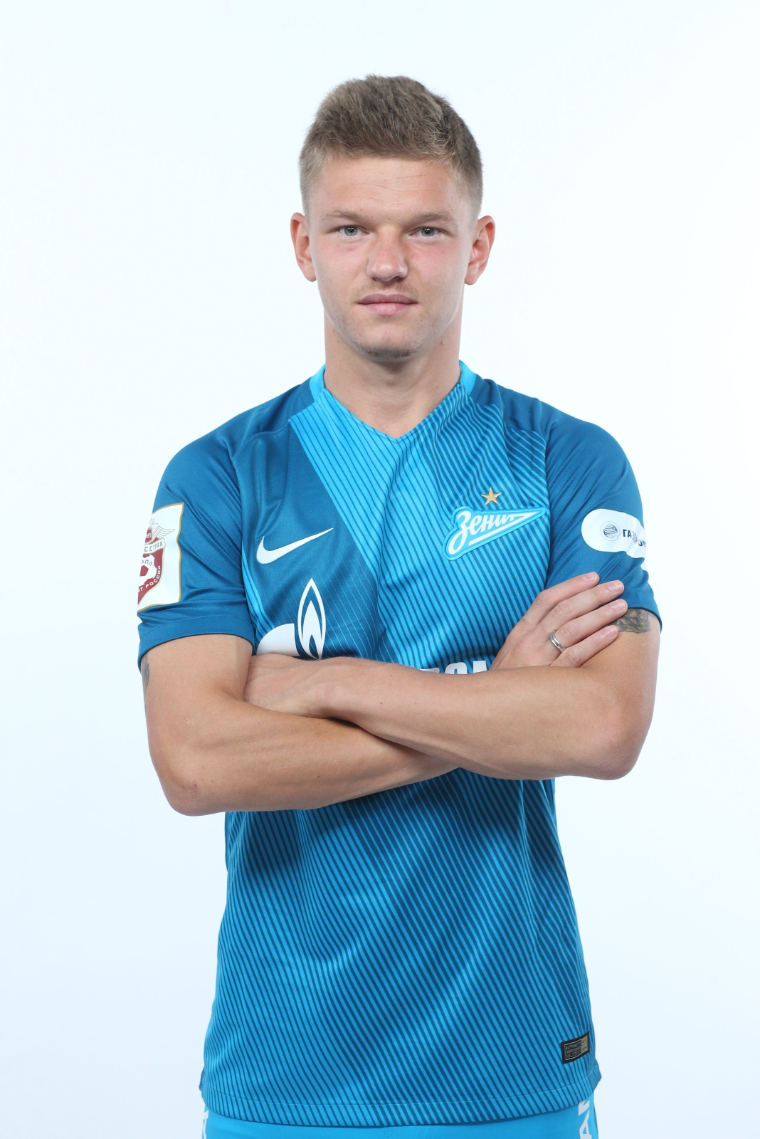 Фотосессия футболистов и тренеров основного состава ФК «Зенит» сезона 2016/2017