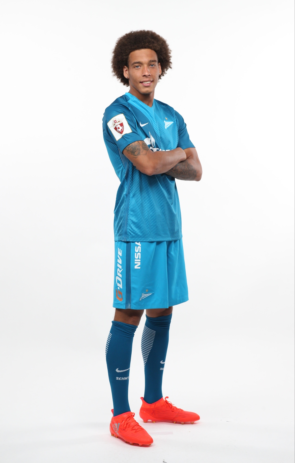 Фотосессия футболистов и тренеров основного состава ФК «Зенит» сезона 2016/2017