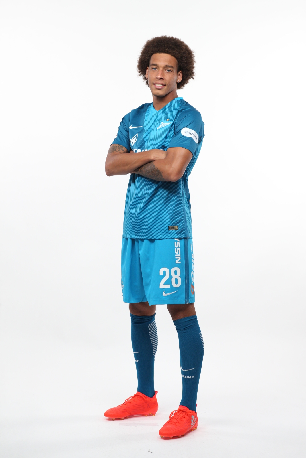 Фотосессия футболистов и тренеров основного состава ФК «Зенит» сезона 2016/2017