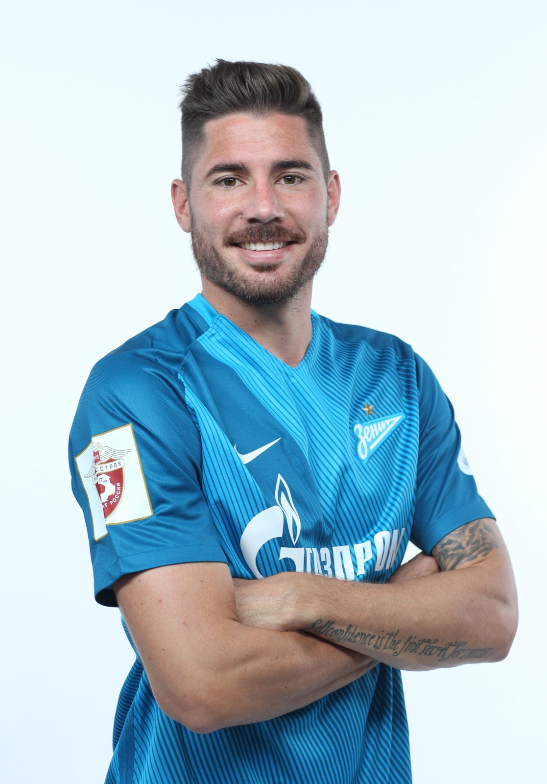 Фотосессия футболистов и тренеров основного состава ФК «Зенит» сезона 2016/2017