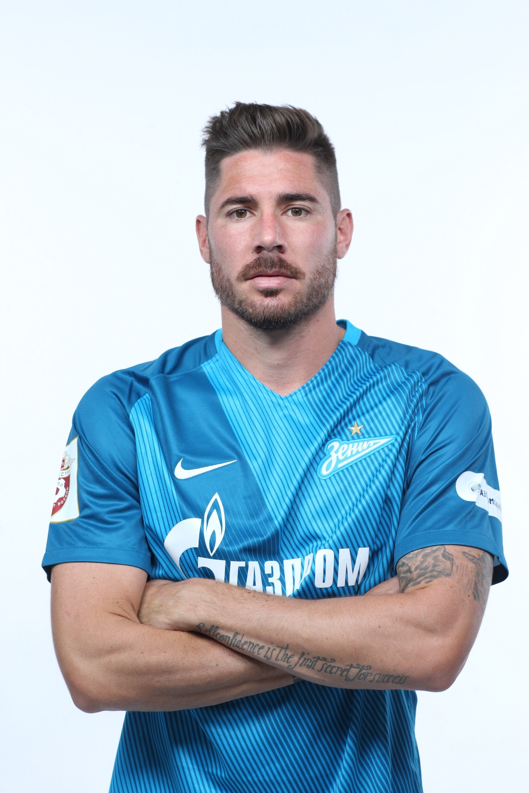 Фотосессия футболистов и тренеров основного состава ФК «Зенит» сезона 2016/2017