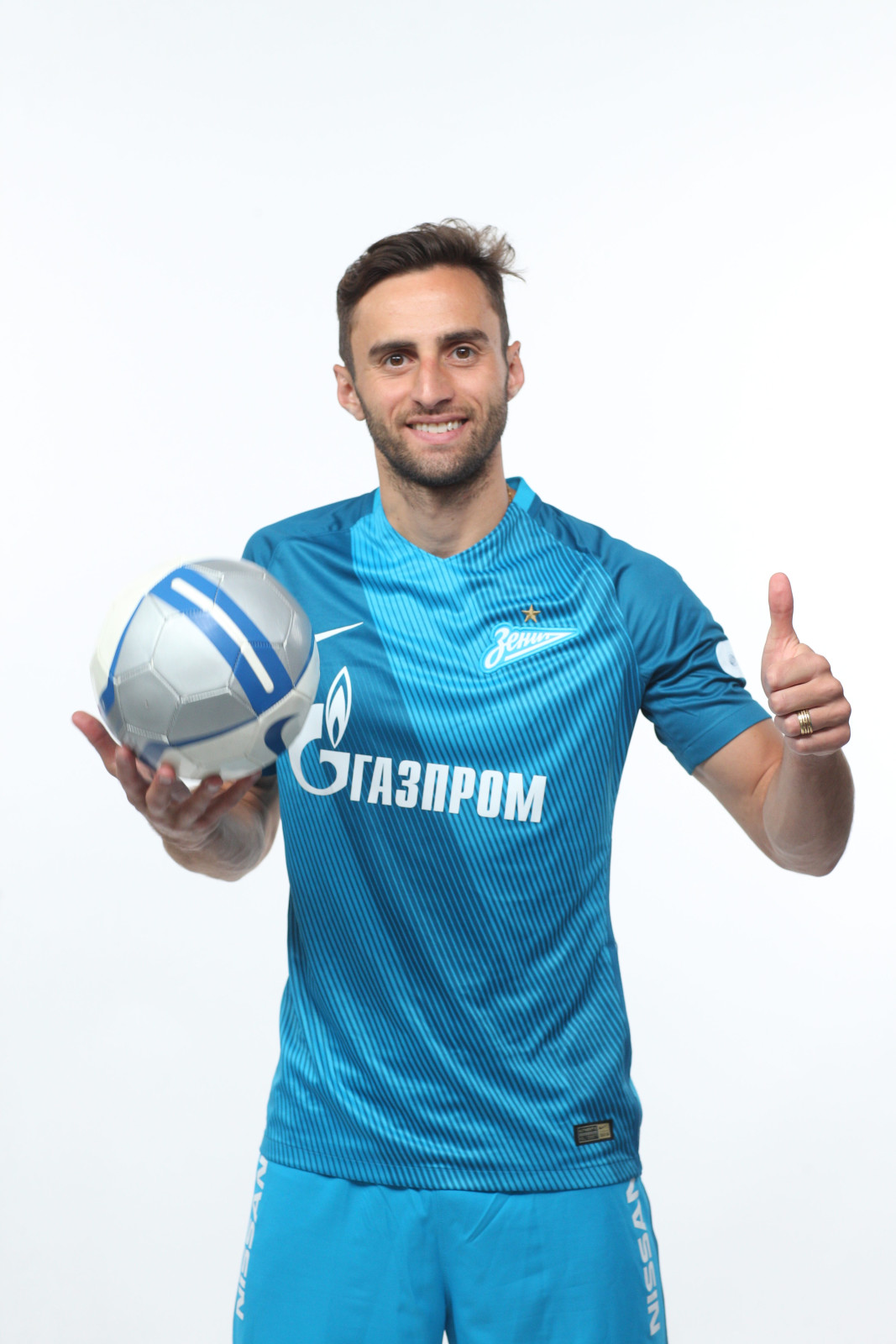 Фотосессия футболистов и тренеров основного состава ФК «Зенит» сезона 2016/2017