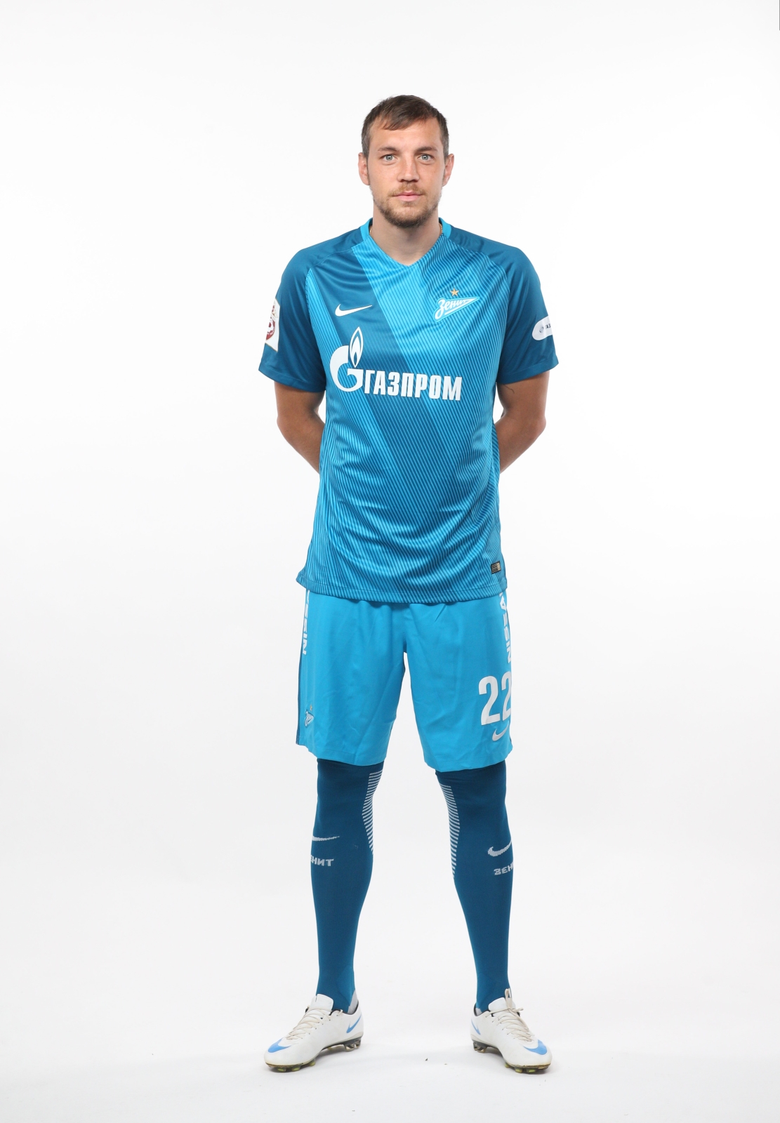 Фотосессия футболистов и тренеров основного состава ФК «Зенит» сезона 2016/2017