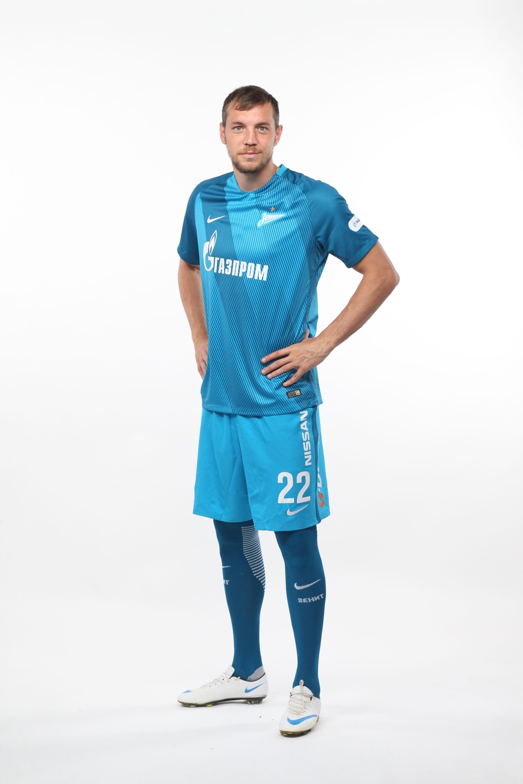 Фотосессия футболистов и тренеров основного состава ФК «Зенит» сезона 2016/2017