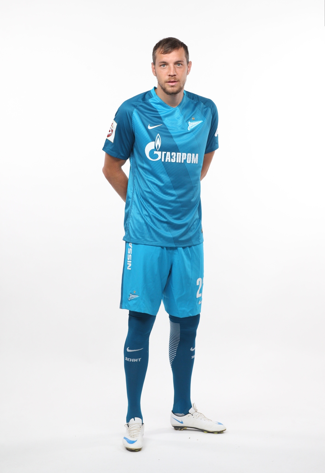 Фотосессия футболистов и тренеров основного состава ФК «Зенит» сезона 2016/2017