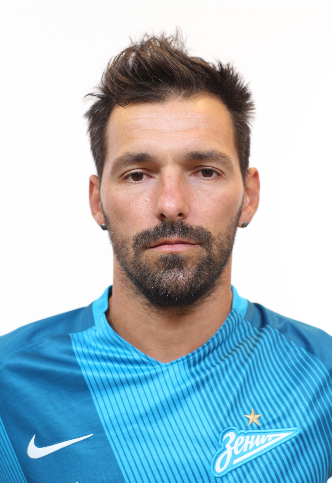 Фотосессия футболистов и тренеров основного состава ФК «Зенит» сезона 2016/2017