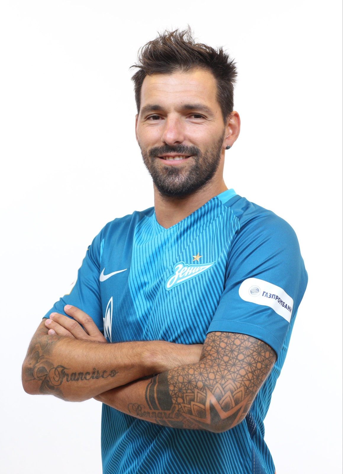 Фотосессия футболистов и тренеров основного состава ФК «Зенит» сезона 2016/2017