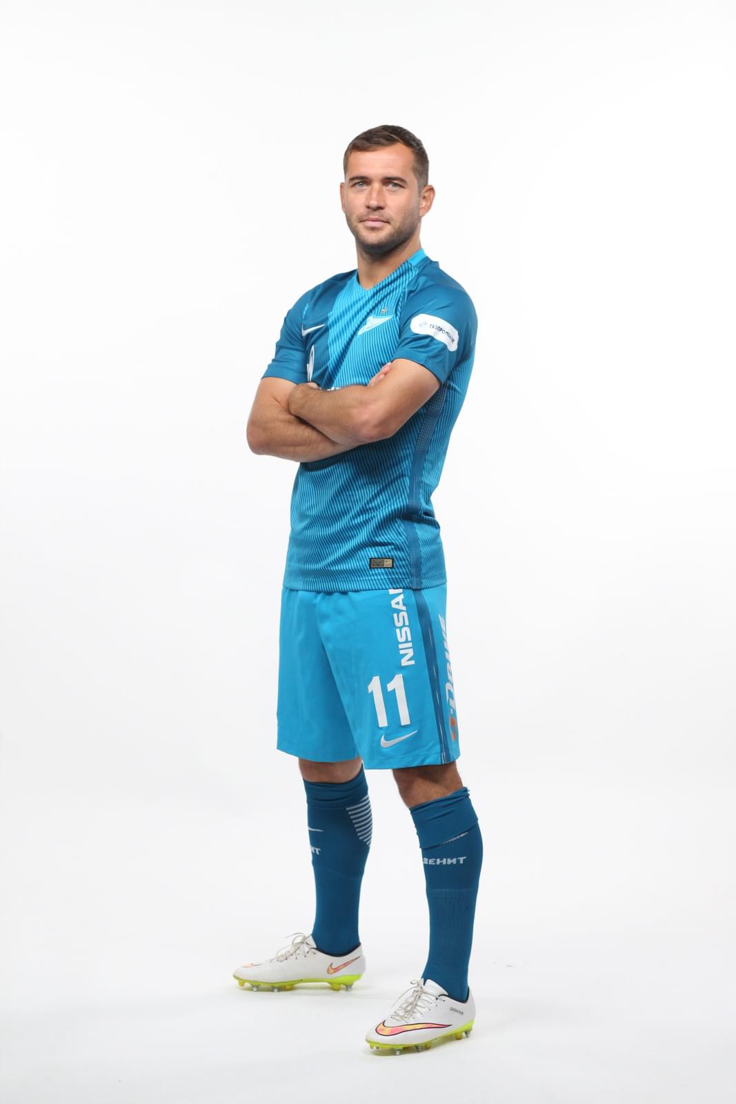 Фотосессия футболистов и тренеров основного состава ФК «Зенит» сезона 2016/2017