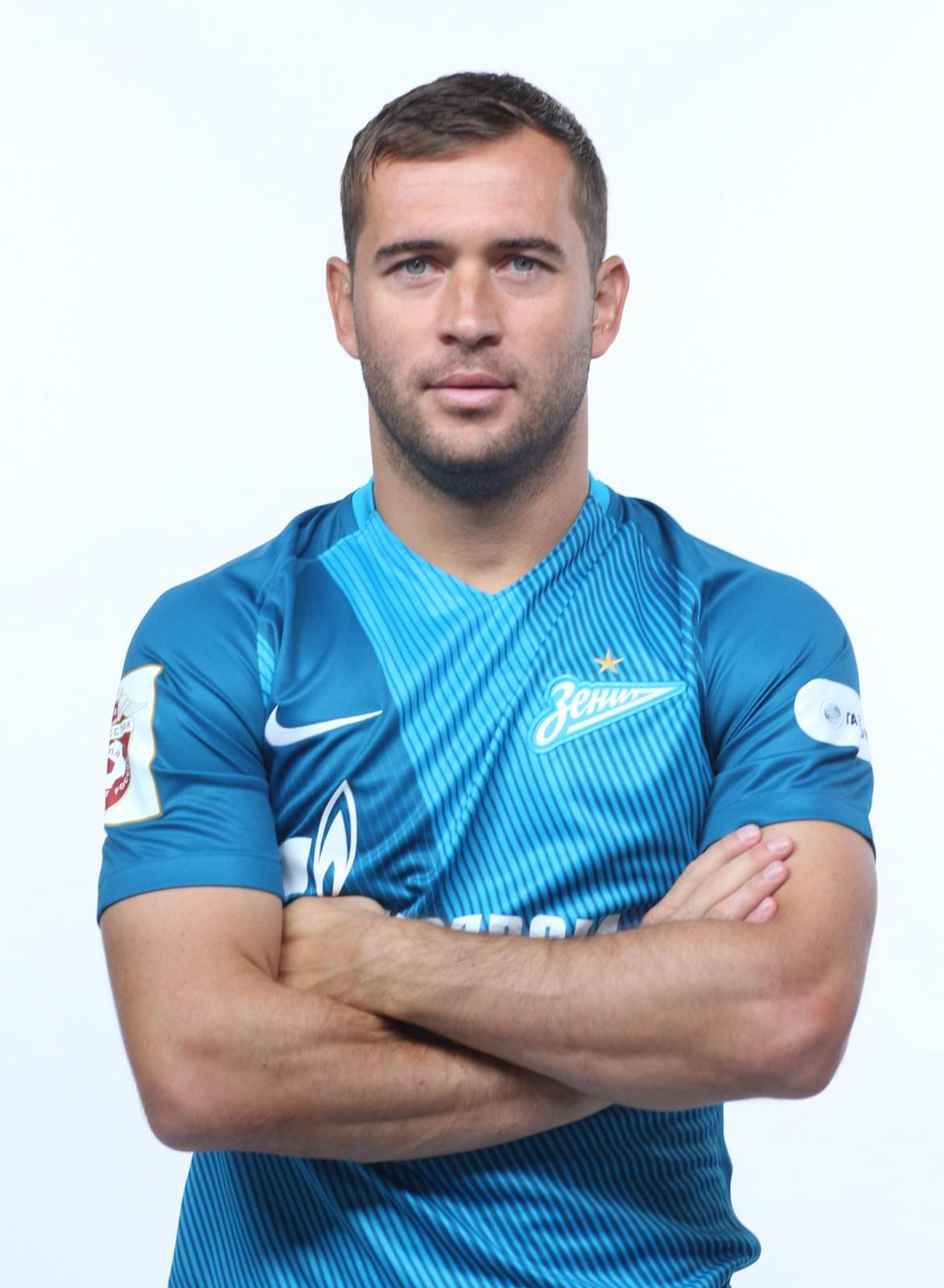 Фотосессия футболистов и тренеров основного состава ФК «Зенит» сезона 2016/2017